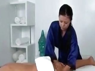 Sexy Masseuse Eating Out Customer And Cant Get Enough